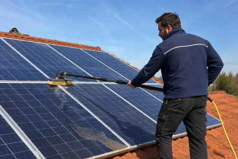 Nettoyage et entretien de panneaux solaires à Arthès